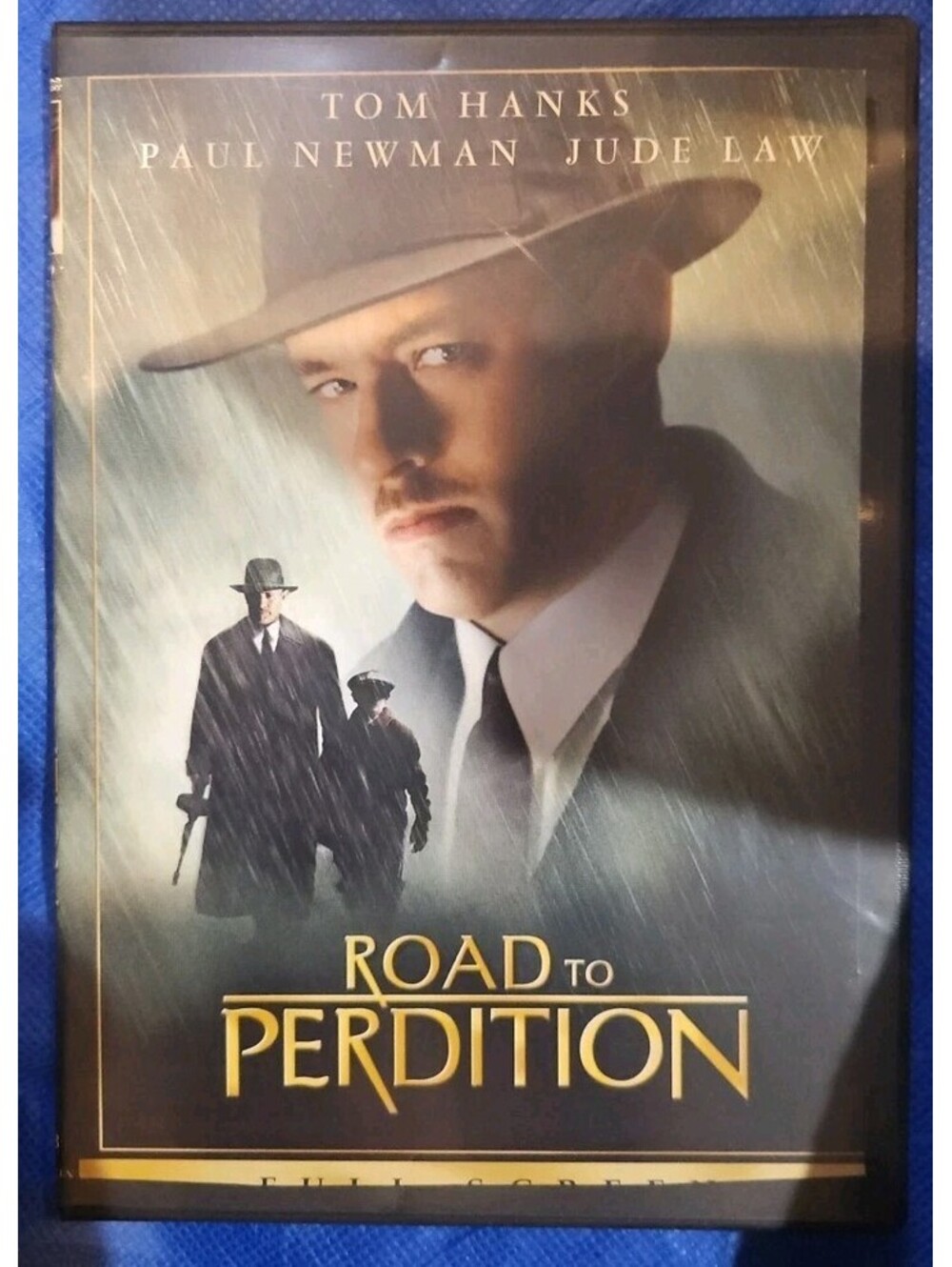 Road to Perdition (DVD, 2003, Full Frame) Artwork Cropped. Tested. Slim Case